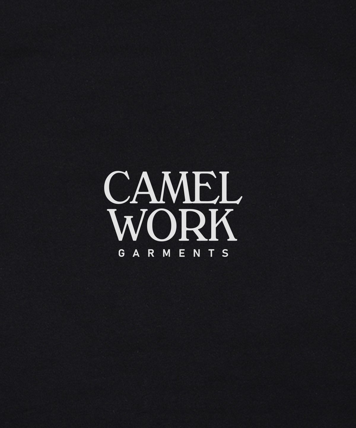카멜워크(CAMEL WORK) 카멜 G.T 로고 반팔티셔츠(블랙)