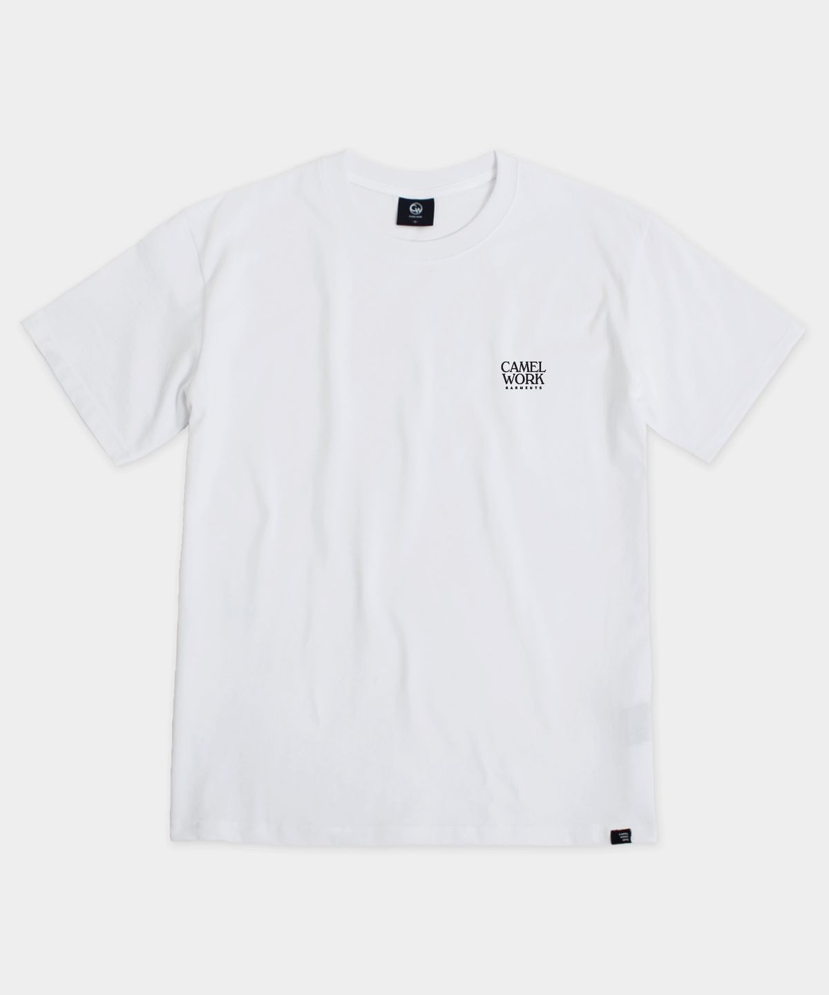 카멜워크(CAMEL WORK) 카멜 G.T 로고 반팔티셔츠(화이트)