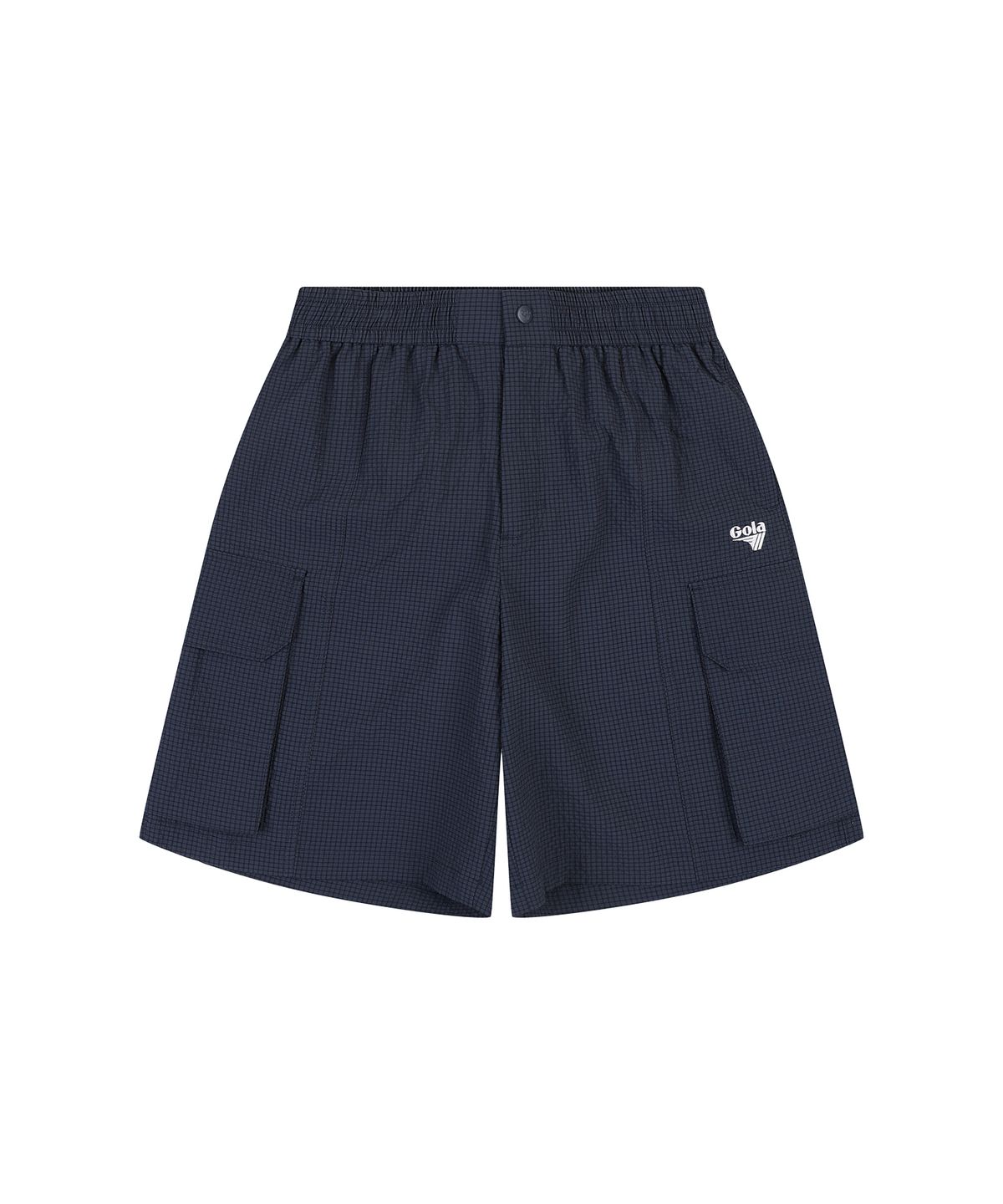 골라(GOLA) SEERSUCKER HALF PANTS [NAVY]