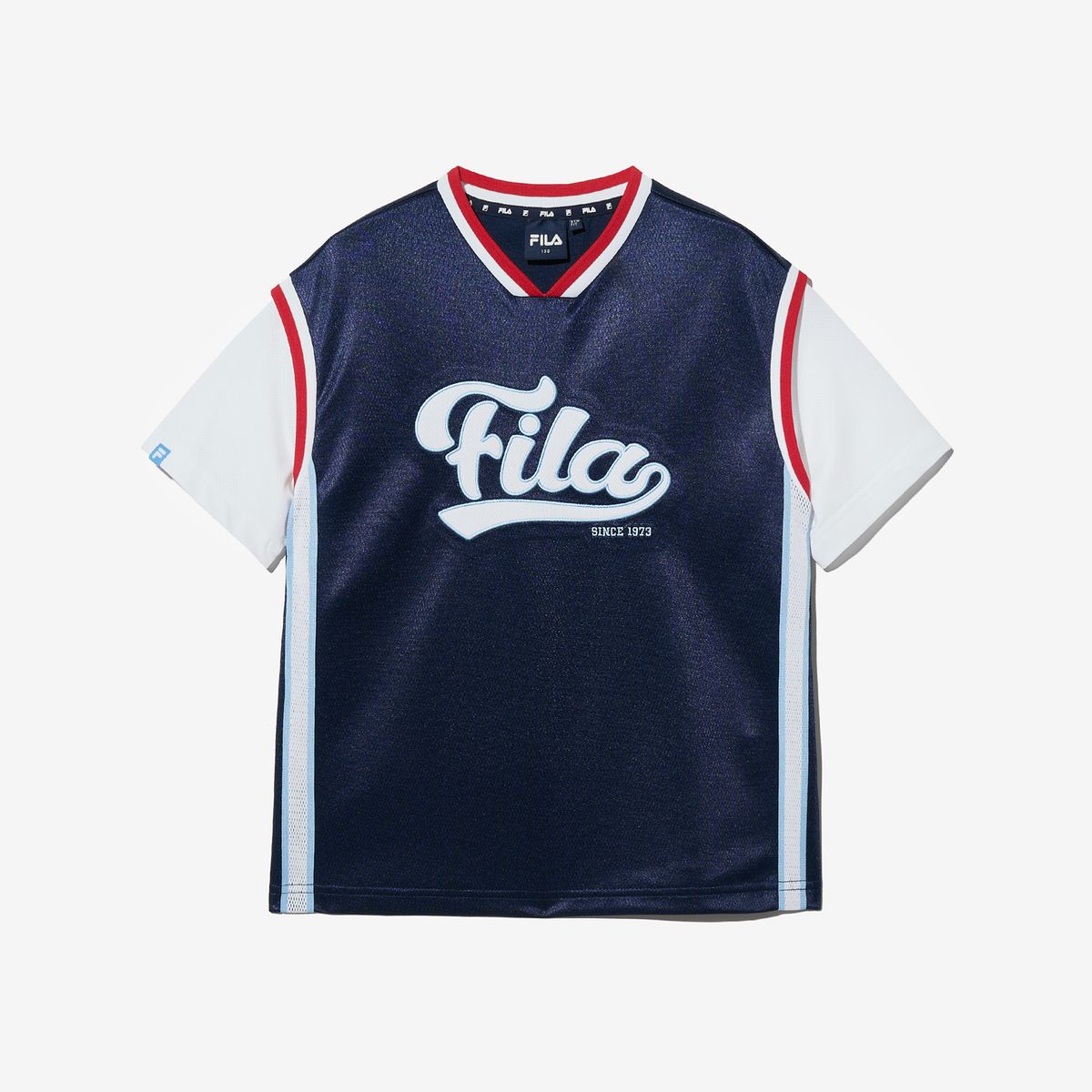 휠라 키즈(FILA KIDS) 배스킷볼 FILA 티셔츠