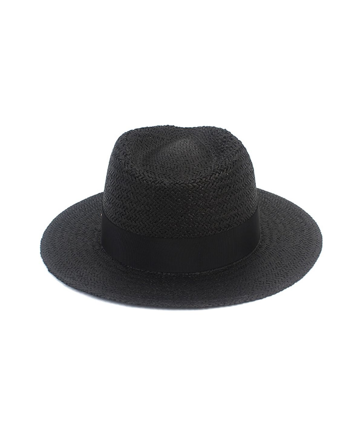 유니버셜 케미스트리(UNIVERSAL CHEMISTRY) Summer Black Fedora - Big Size 빅사이즈 페도라