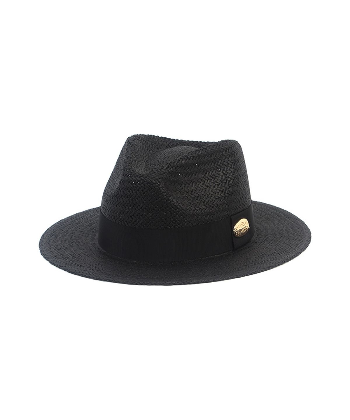 유니버셜 케미스트리(UNIVERSAL CHEMISTRY) Summer Black Fedora - Big Size 빅사이즈 페도라