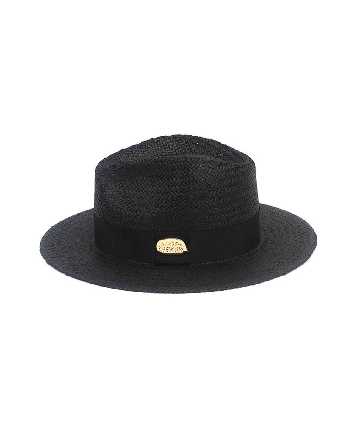유니버셜 케미스트리(UNIVERSAL CHEMISTRY) Summer Black Fedora - Big Size 빅사이즈 페도라