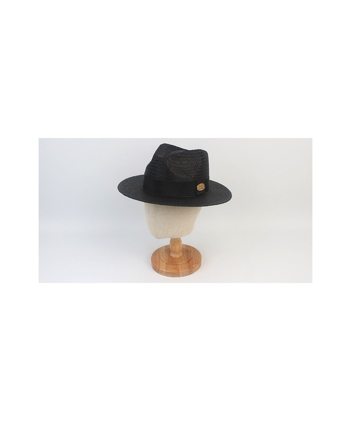 유니버셜 케미스트리(UNIVERSAL CHEMISTRY) Summer Black Fedora - Big Size 빅사이즈 페도라