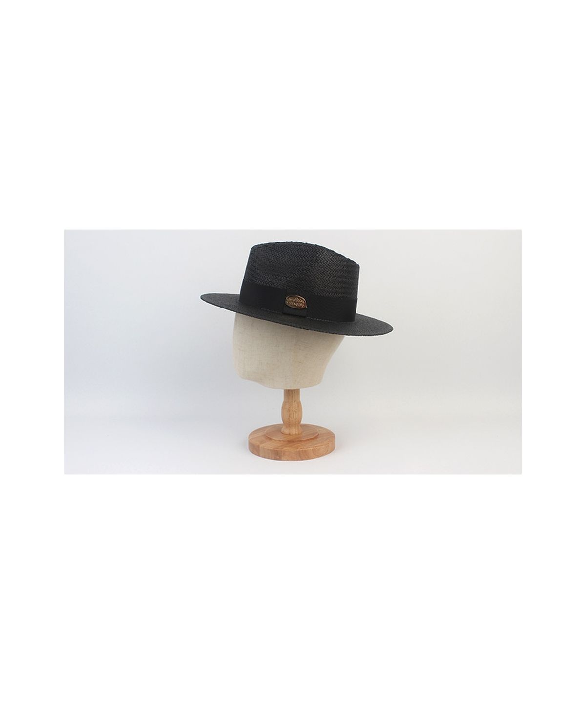 유니버셜 케미스트리(UNIVERSAL CHEMISTRY) Summer Black Fedora - Big Size 빅사이즈 페도라