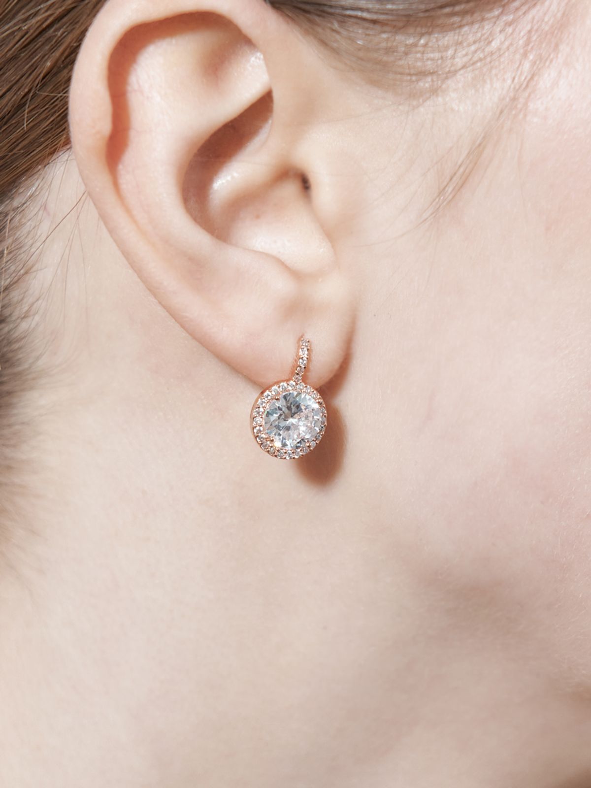 가이거주얼리(GEIGERJEWELRY) 14K GF 써클 스톤 귀걸이 GIGFEE001