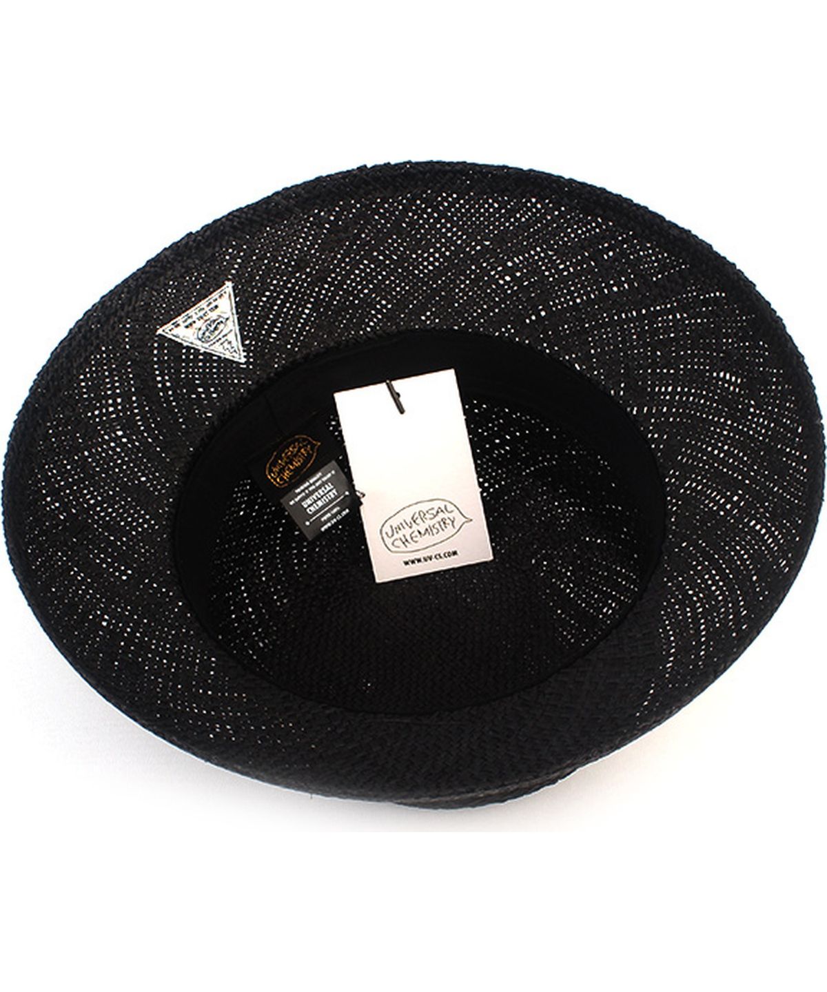 유니버셜 케미스트리(UNIVERSAL CHEMISTRY) Bau Bowl Black Panama Hat 여름페도라