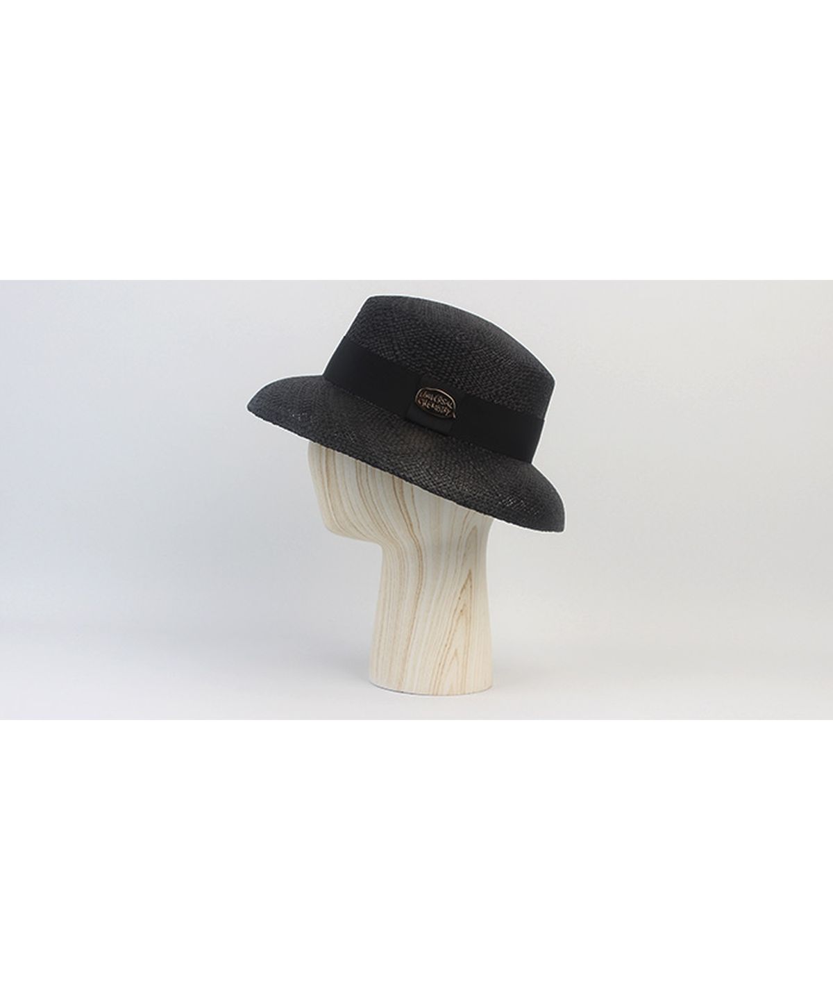 유니버셜 케미스트리(UNIVERSAL CHEMISTRY) Bau Bowl Black Panama Hat 여름페도라