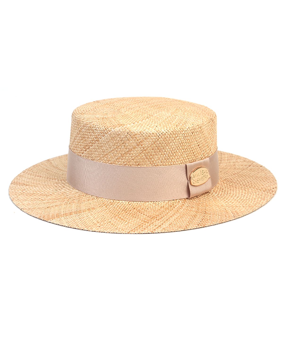 유니버셜 케미스트리(UNIVERSAL CHEMISTRY) Ivory Line Bau Flat Fedora 파나마햇