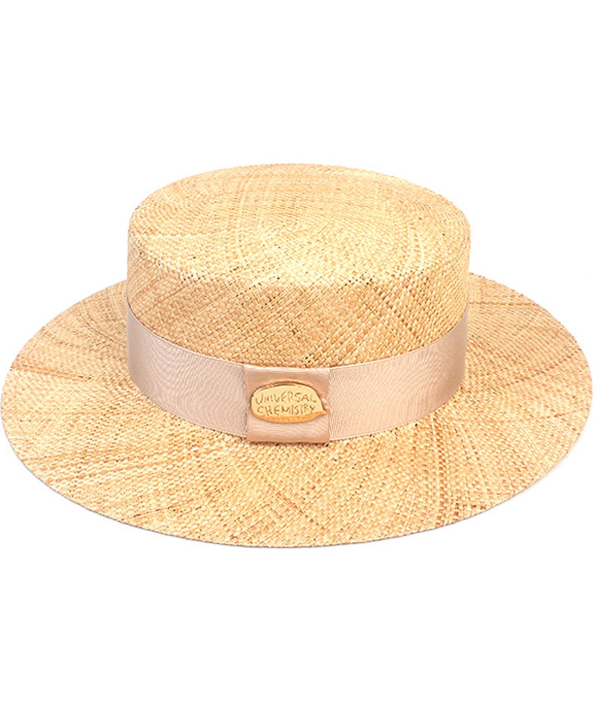 유니버셜 케미스트리(UNIVERSAL CHEMISTRY) Ivory Line Bau Flat Fedora 파나마햇