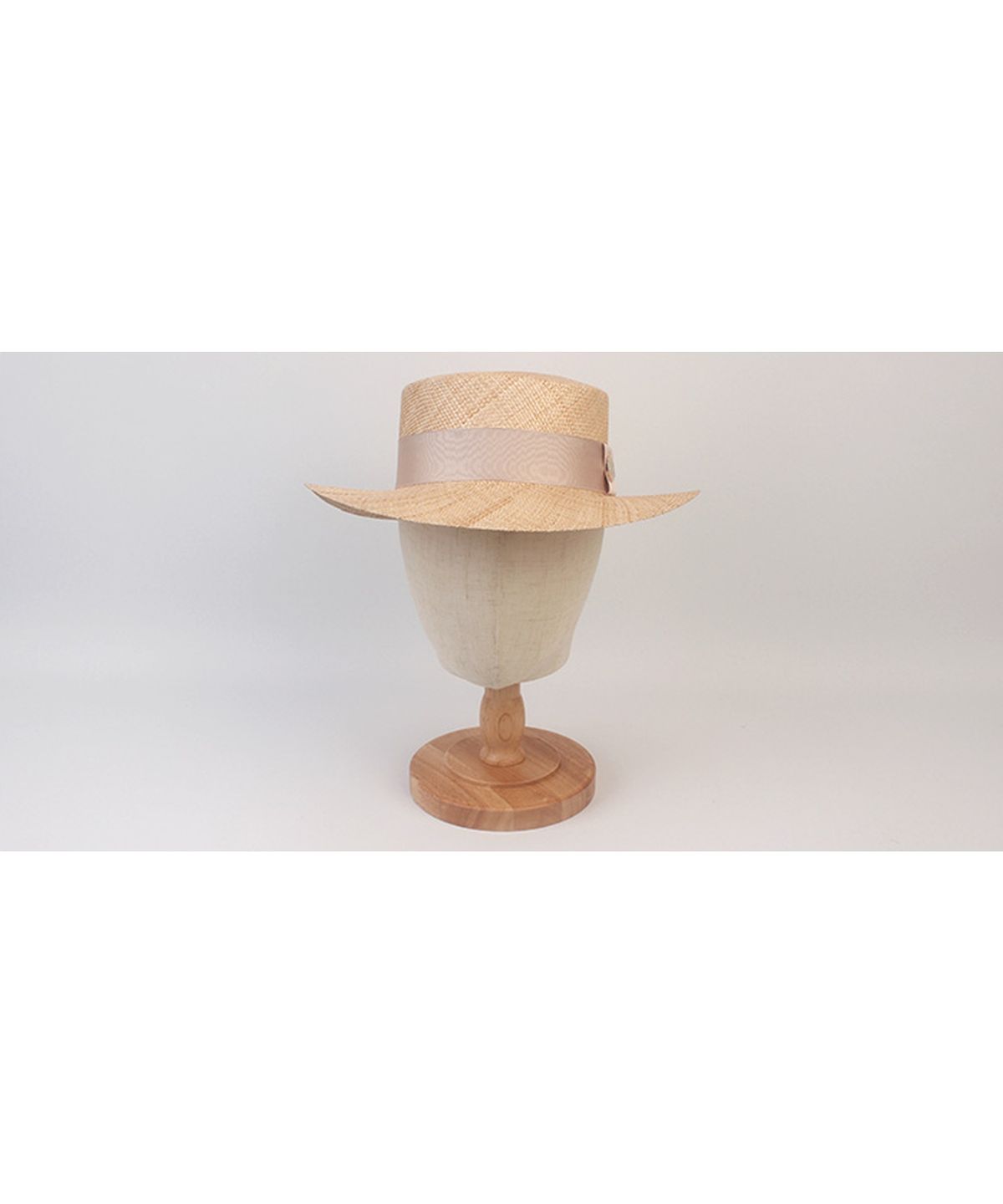 유니버셜 케미스트리(UNIVERSAL CHEMISTRY) Ivory Line Bau Flat Fedora 파나마햇