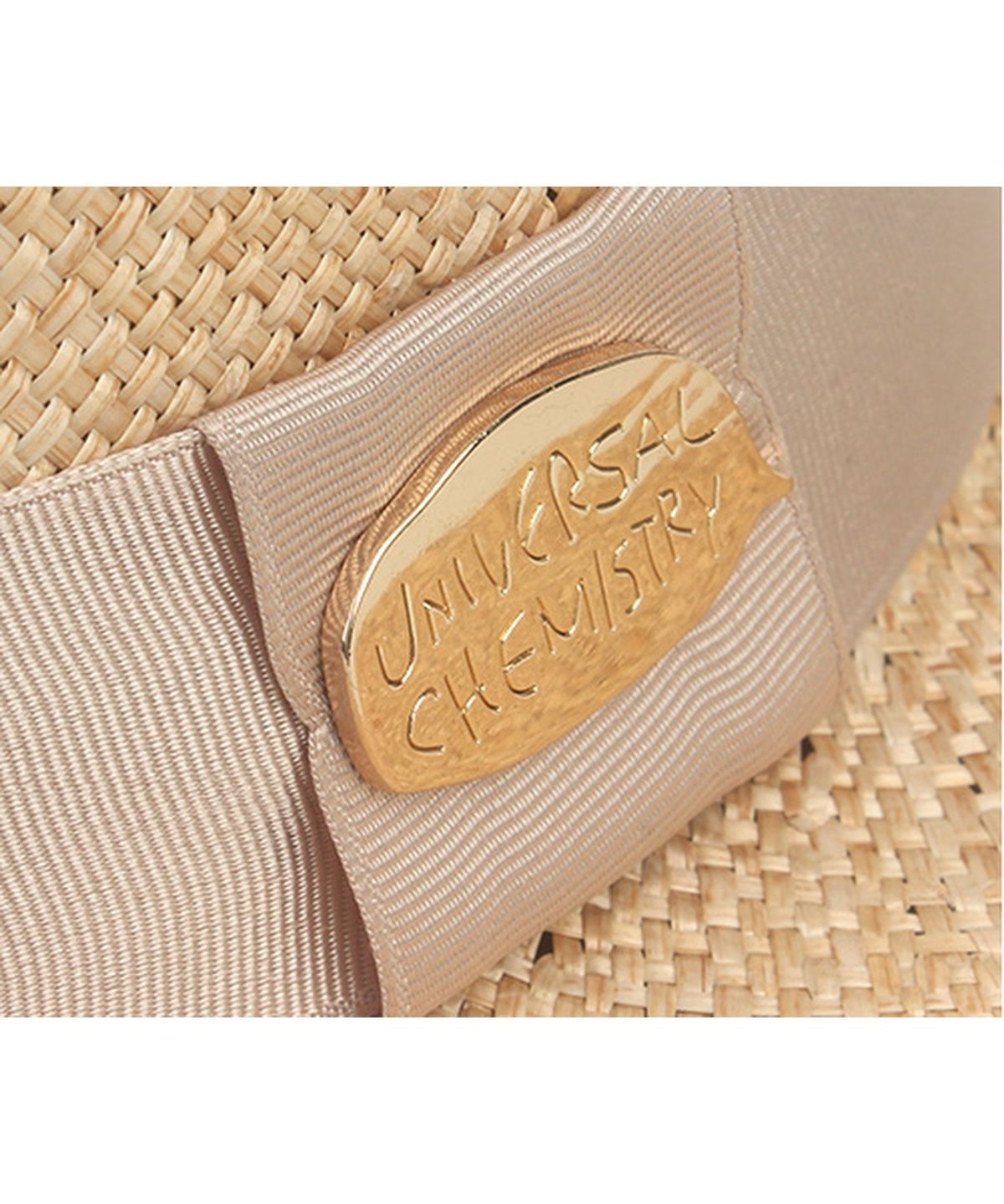 유니버셜 케미스트리(UNIVERSAL CHEMISTRY) Ivory Line Bau Flat Fedora 파나마햇
