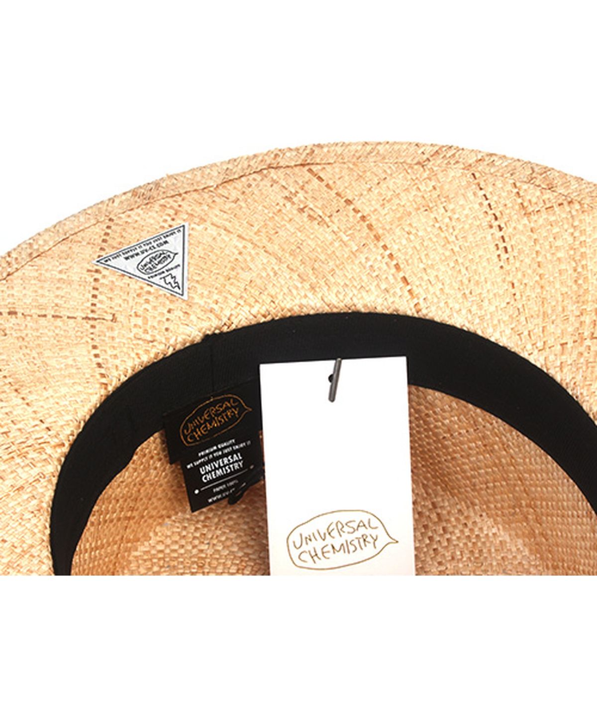 유니버셜 케미스트리(UNIVERSAL CHEMISTRY) Ivory Line Bau Flat Fedora 파나마햇