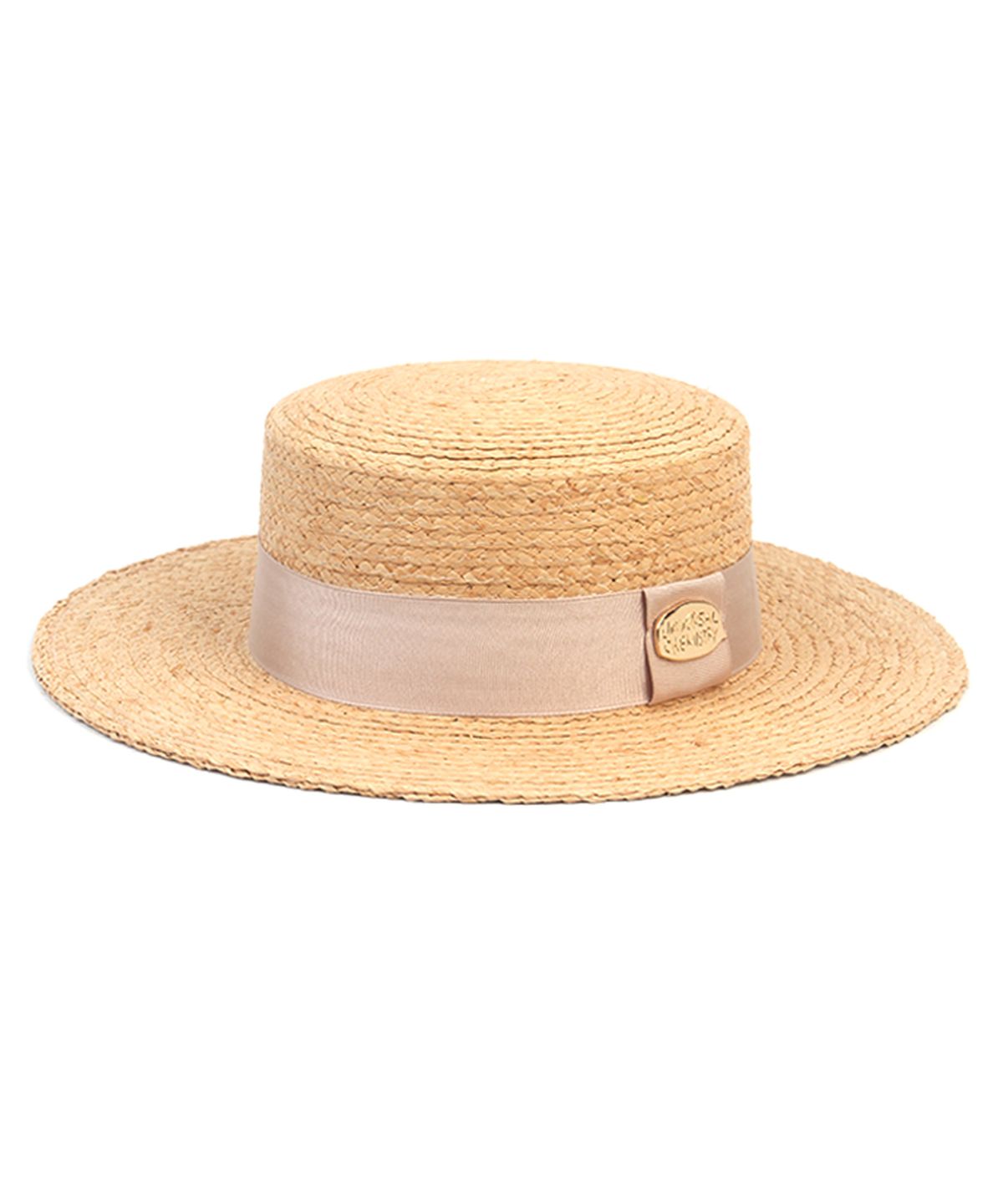 유니버셜 케미스트리(UNIVERSAL CHEMISTRY) Ivory Line Raffia Panama Hat 파나마햇
