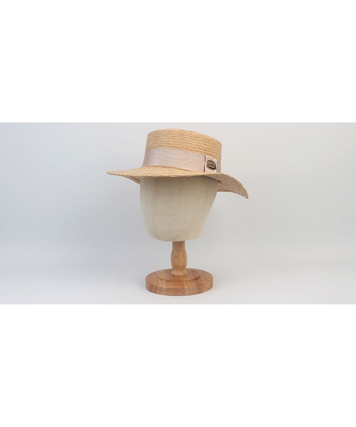 유니버셜 케미스트리(UNIVERSAL CHEMISTRY) Ivory Line Raffia Panama Hat 파나마햇