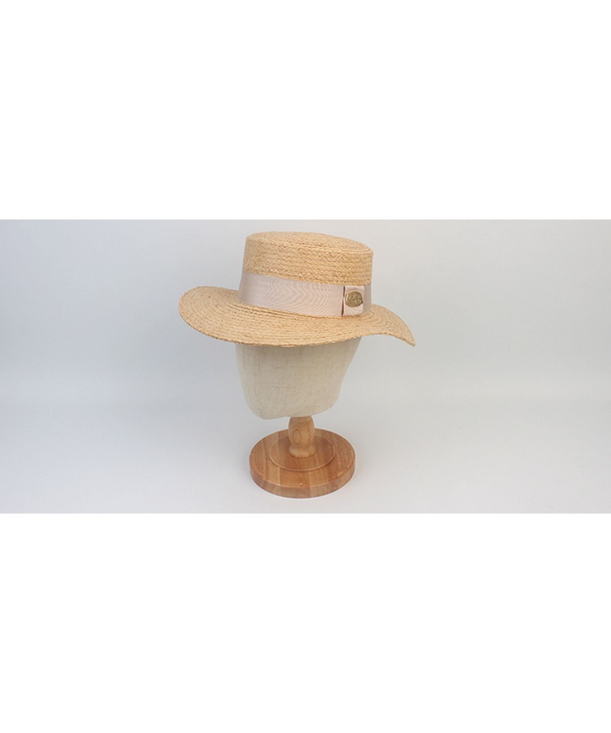 유니버셜 케미스트리(UNIVERSAL CHEMISTRY) Ivory Line Raffia Panama Hat 파나마햇