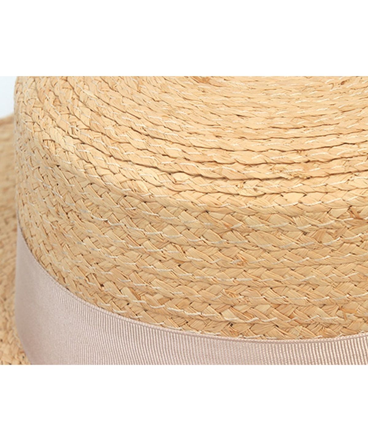유니버셜 케미스트리(UNIVERSAL CHEMISTRY) Ivory Line Raffia Panama Hat 파나마햇