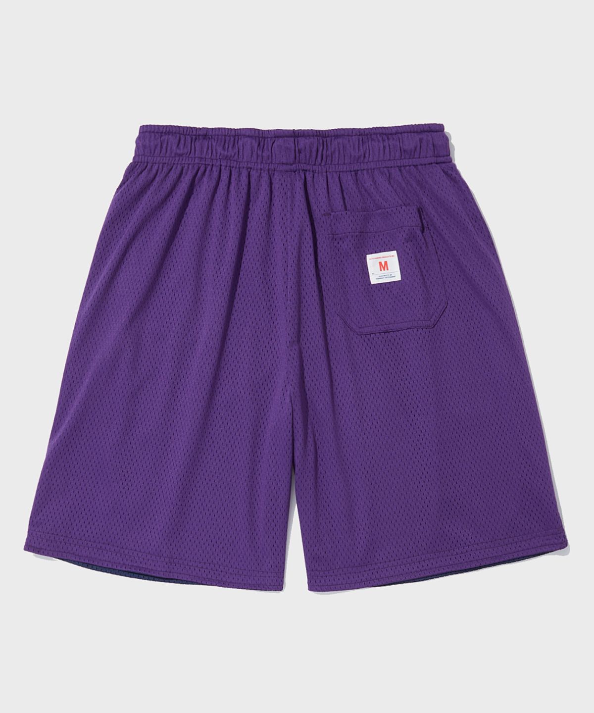 아웃스탠딩(OUTSTANDING) REVERSIBLE MESH SHORTS_NAVY/PURPLE