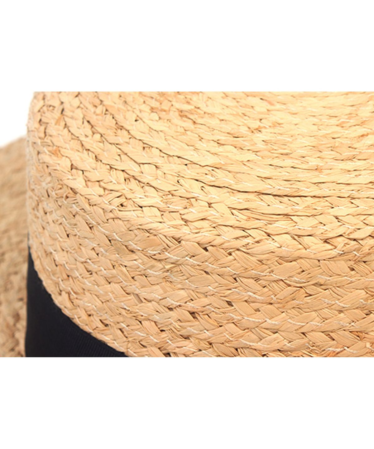 유니버셜 케미스트리(UNIVERSAL CHEMISTRY) Navy Line Raffia Panama Hat 파나마햇