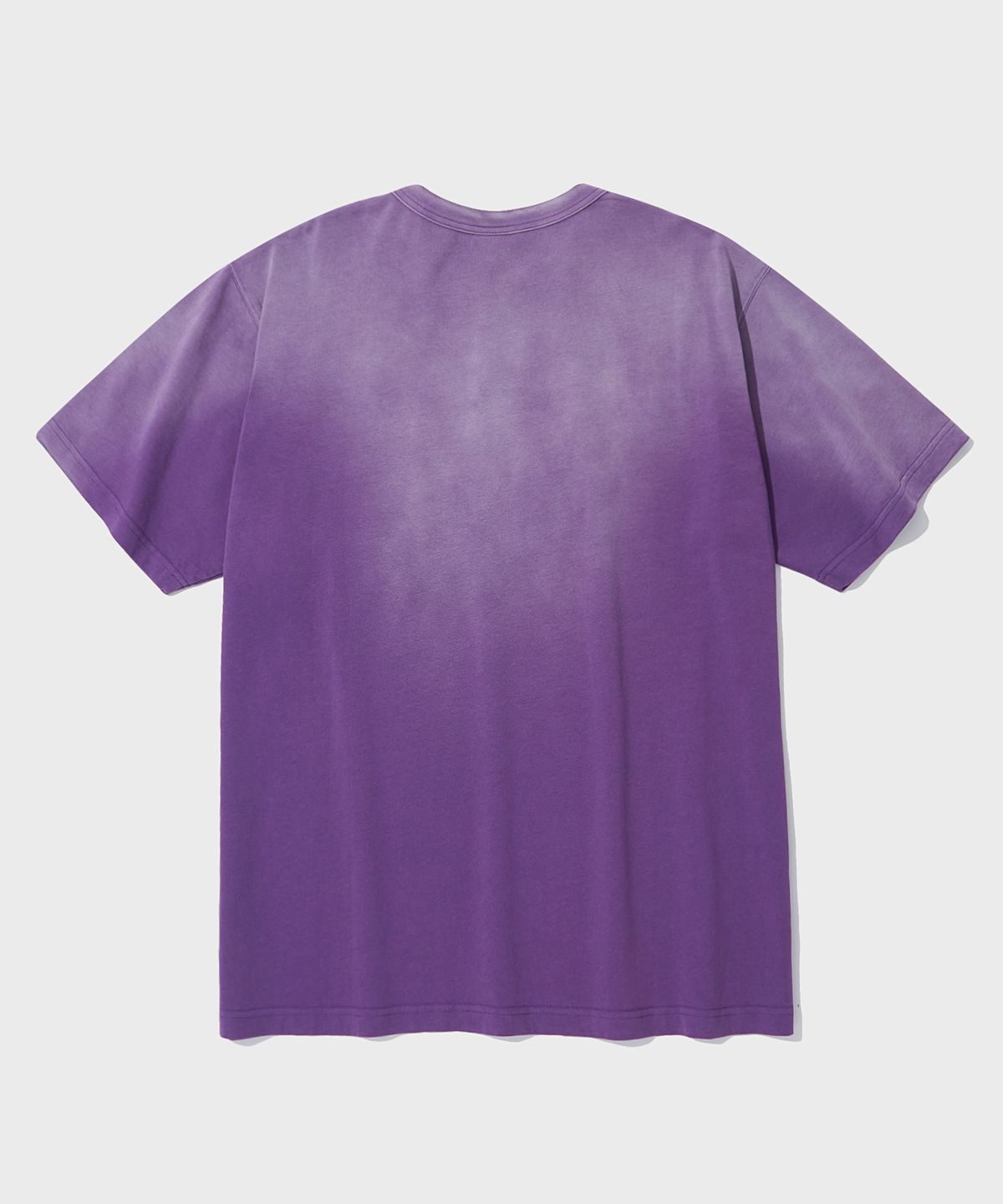 아웃스탠딩(OUTSTANDING) FADE WASHING POCKET TEE_PURPLE