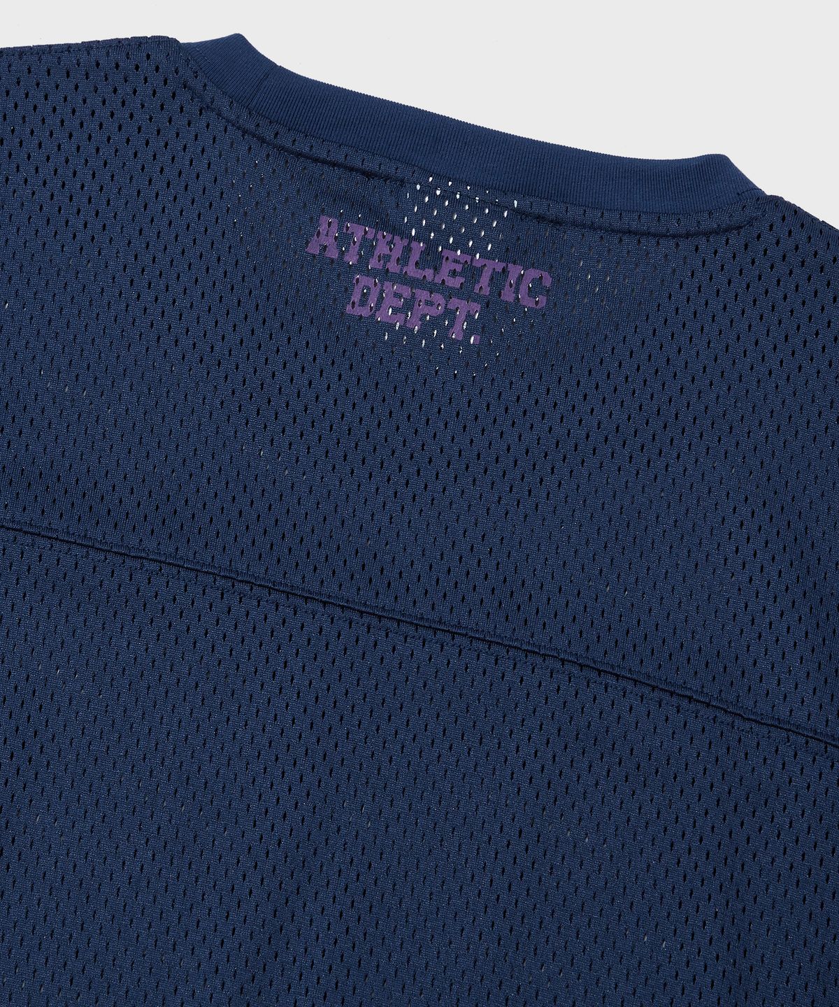아웃스탠딩(OUTSTANDING) FOOTBALL MESH T-SHIRT_NAVY