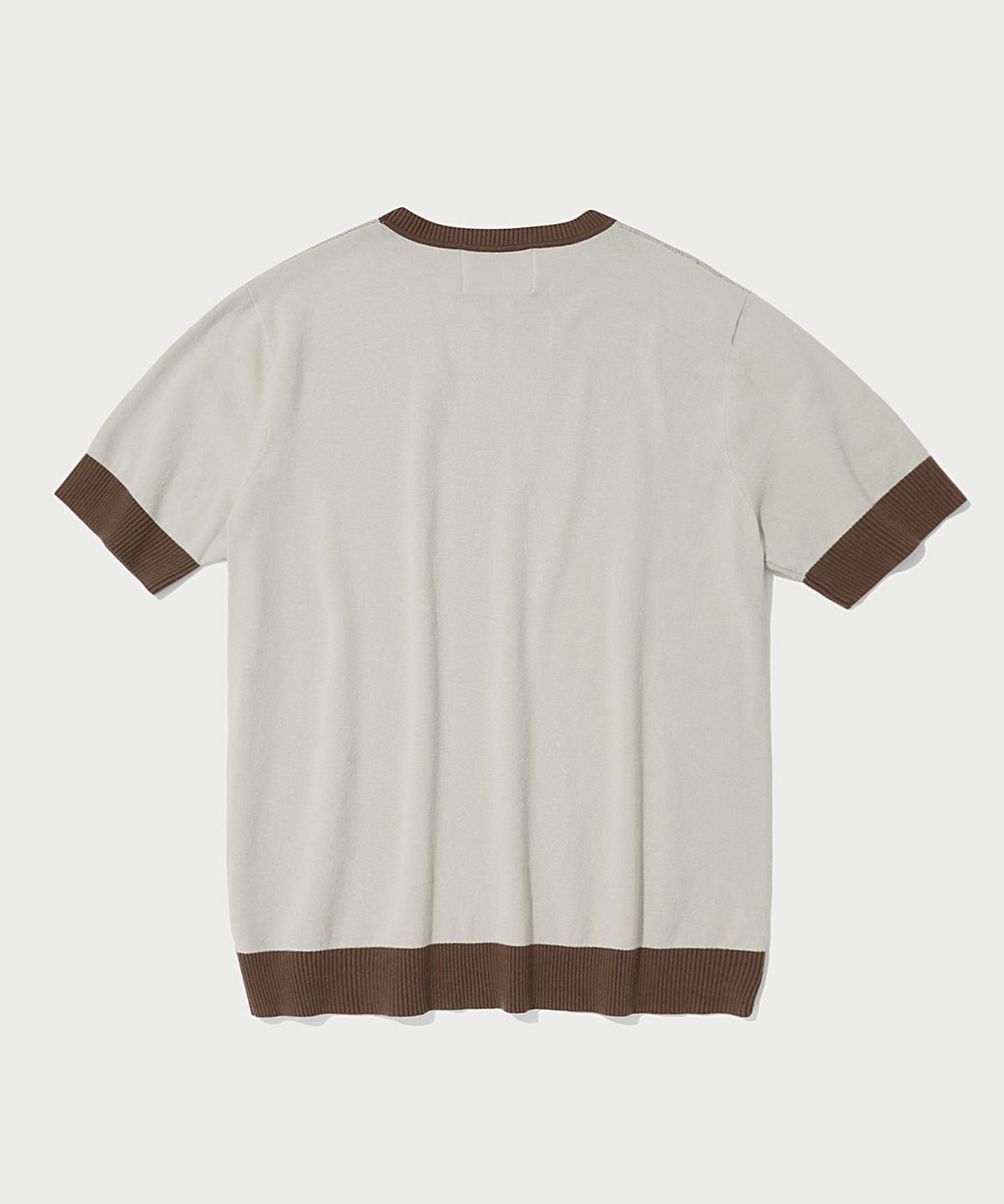 아웃스탠딩(OUTSTANDING) HS JACQUARD KNIT PALM TREE_BROWN