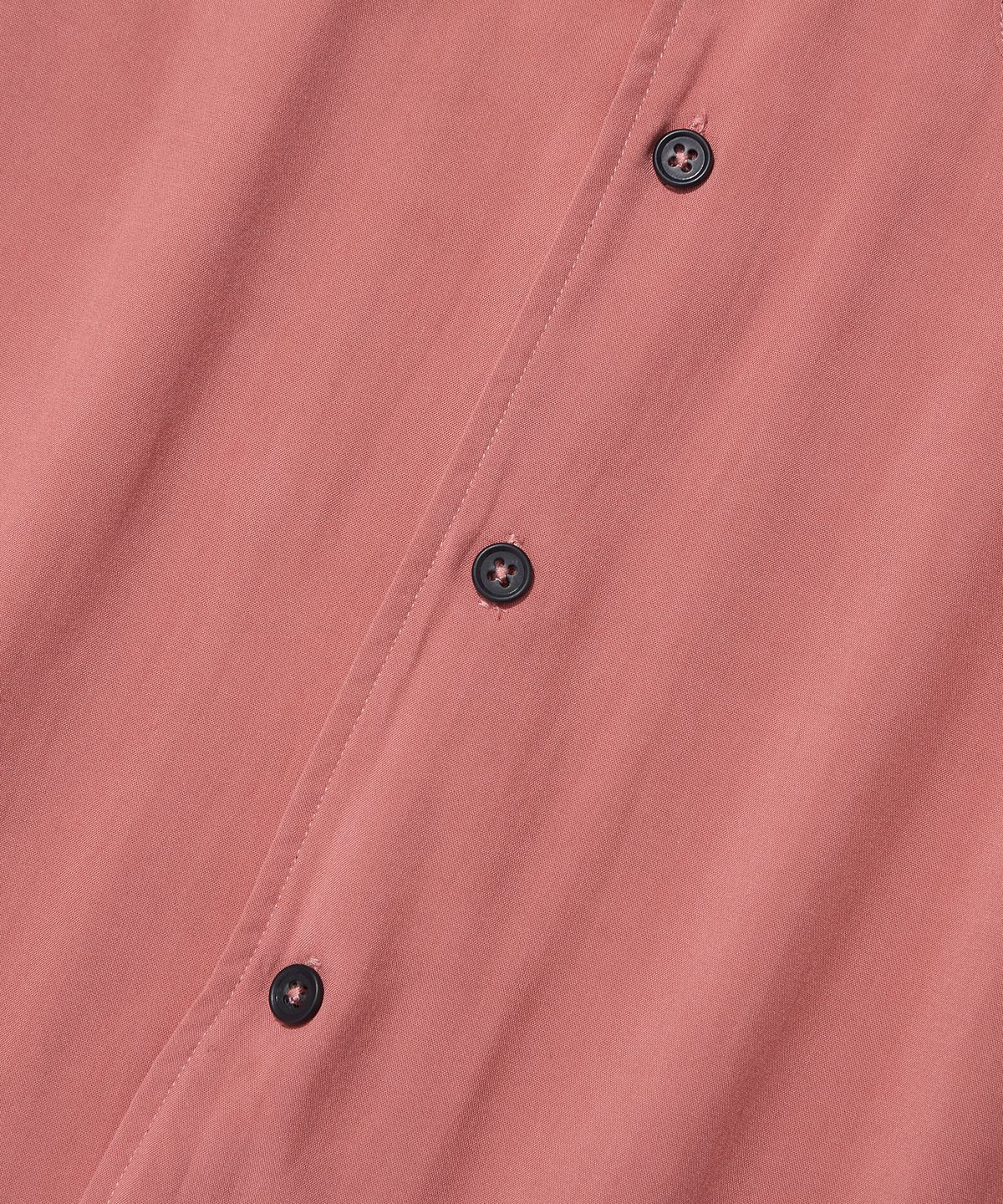 아웃스탠딩(OUTSTANDING) VINTAGE RAYON BOWLING HALF SHIRT_PINK