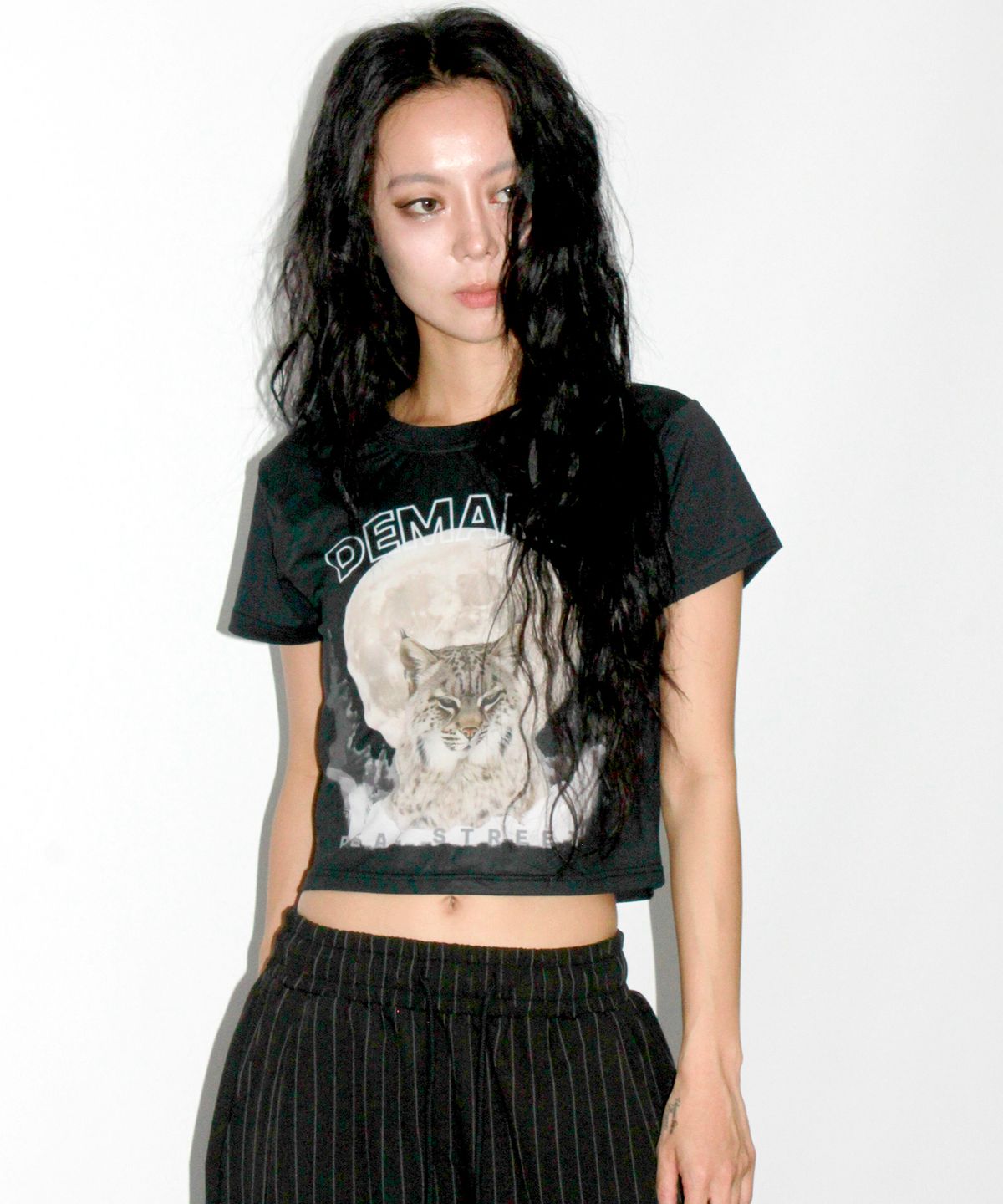 드마크(DEMARC) WILDCAT CROP T-SHIRT