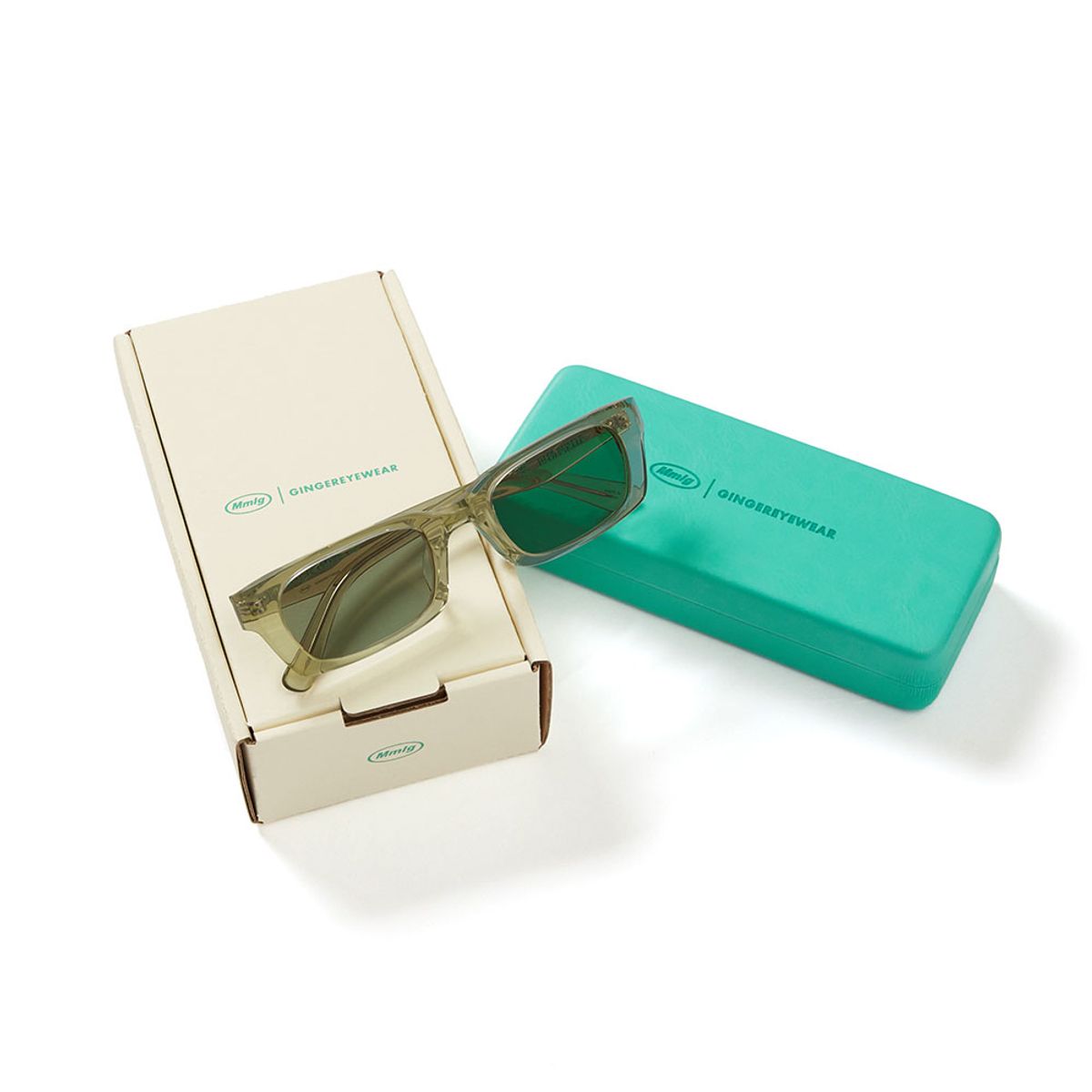 엠엠엘지(MMLG) [Mmlg GNGR] HARD WORKER SUNGLASSES (ECRU)