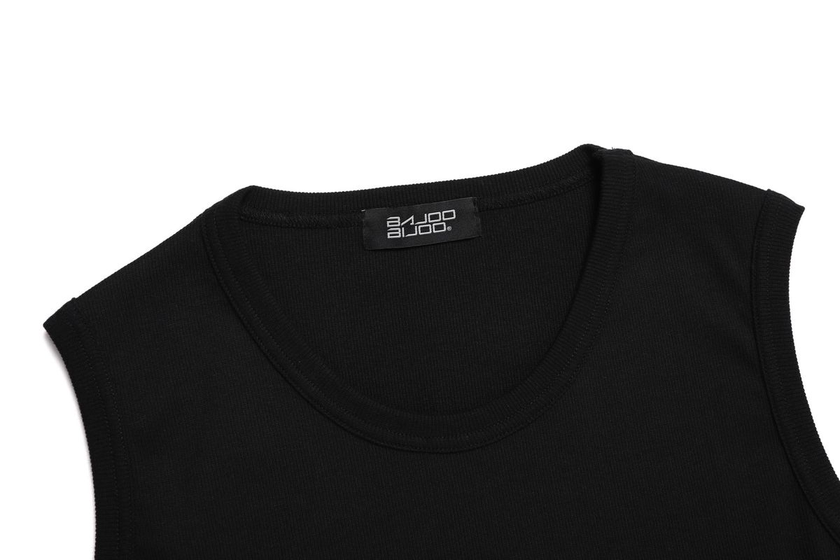 바쥬비쥬(BAJOO BIJOO) BABIHOUSE SLEEVELESS [BLACK]