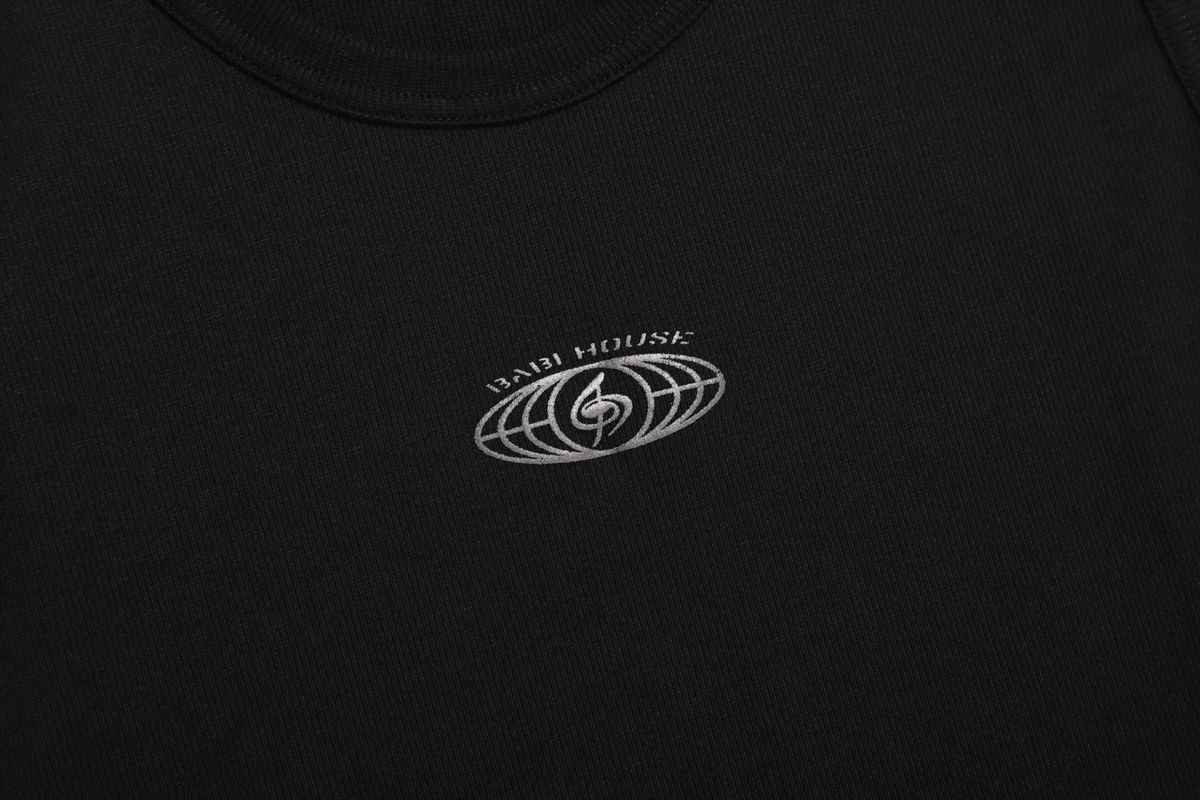 바쥬비쥬(BAJOO BIJOO) BABIHOUSE SLEEVELESS [BLACK]