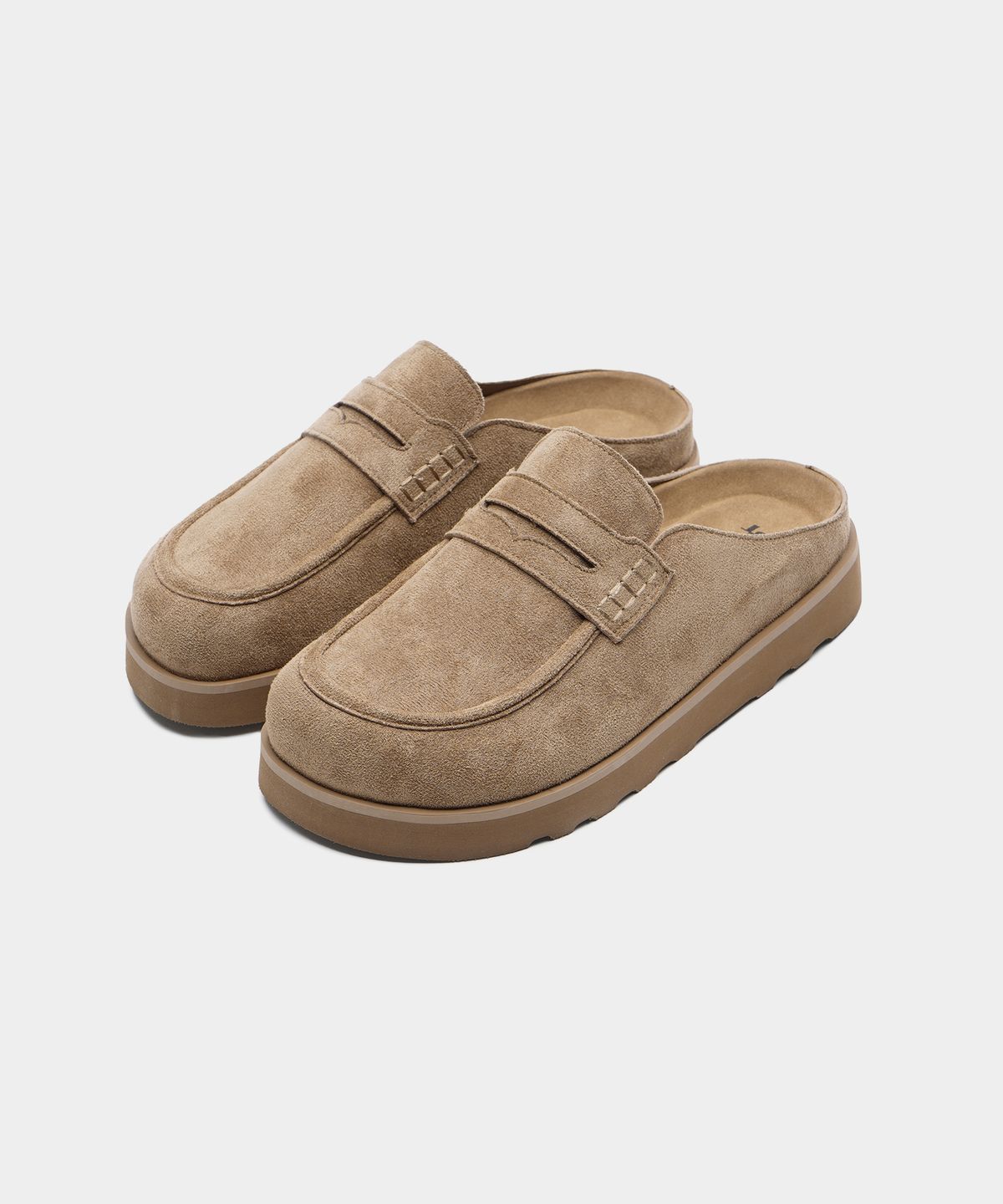 식스핏(6FT) BOTO LOAFER MULE (CAMEL)
