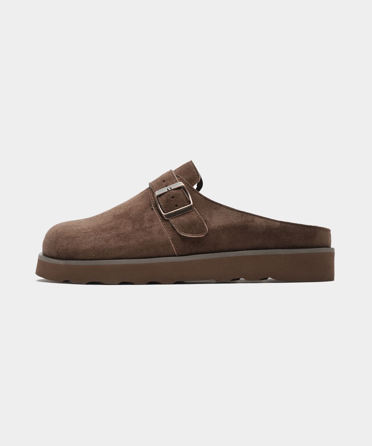 식스핏(6FT) BOTO STRAP MULE (CHOCO BROWN)