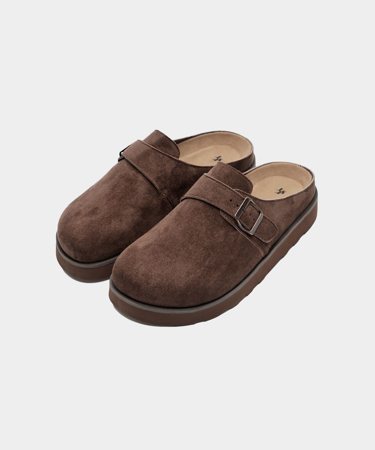 식스핏(6FT) BOTO STRAP MULE (CHOCO BROWN)