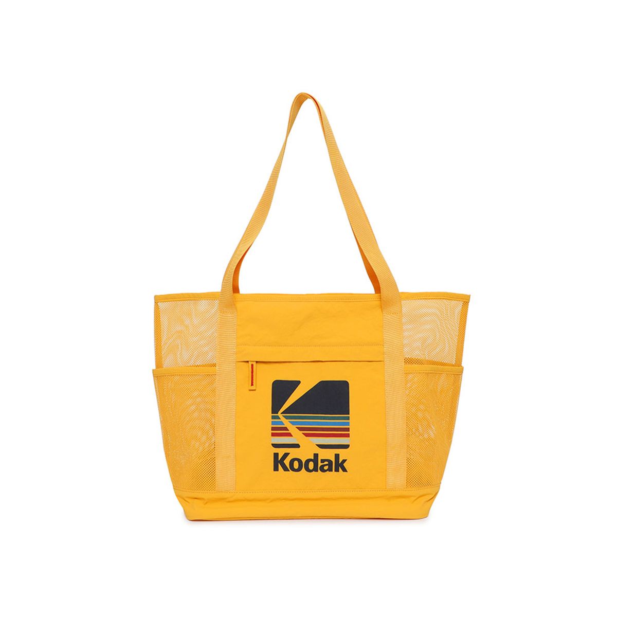 코닥(KODAK) 레인보우 메쉬 숄더백 YELLOW