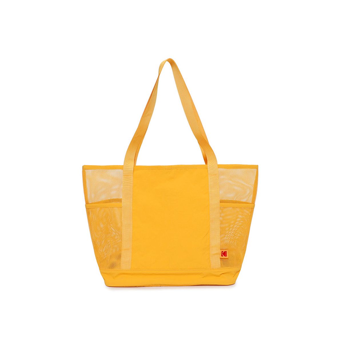 코닥(KODAK) 레인보우 메쉬 숄더백 YELLOW