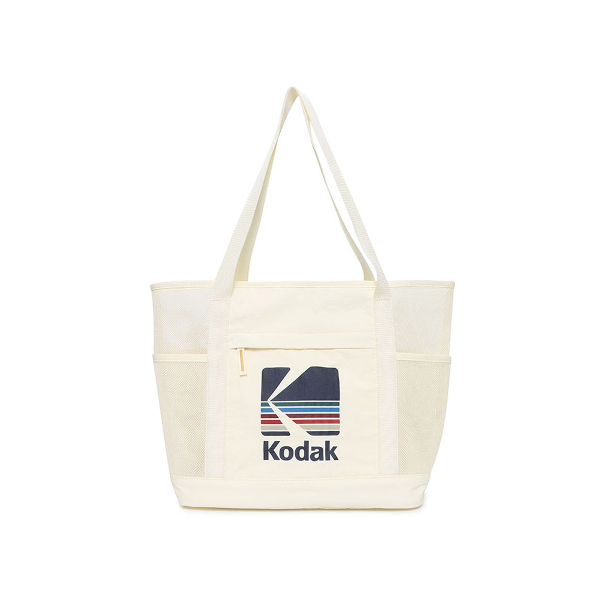 코닥(KODAK) 레인보우 메쉬 숄더백 WHITE