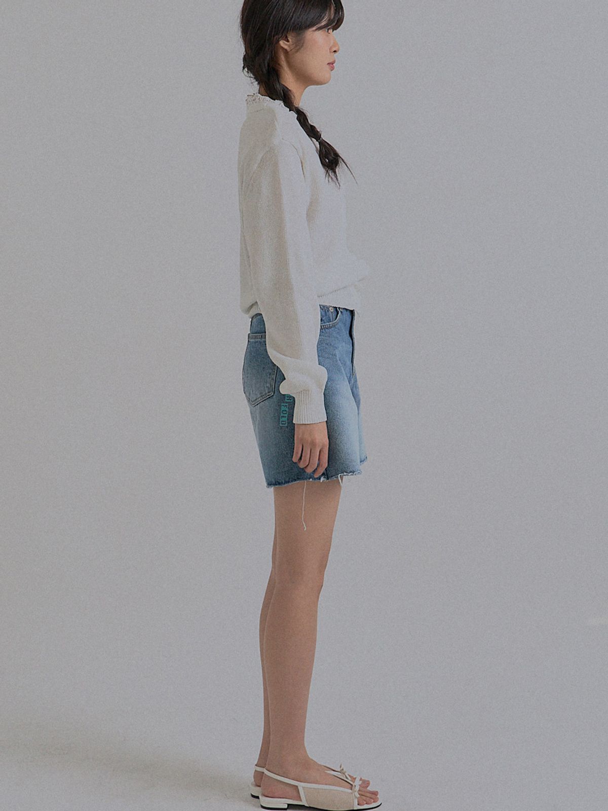쏘리, 투 머치 러브(SORRY, TOO MUCH LOVE) Lullaby Lace Knit Cardigan_White