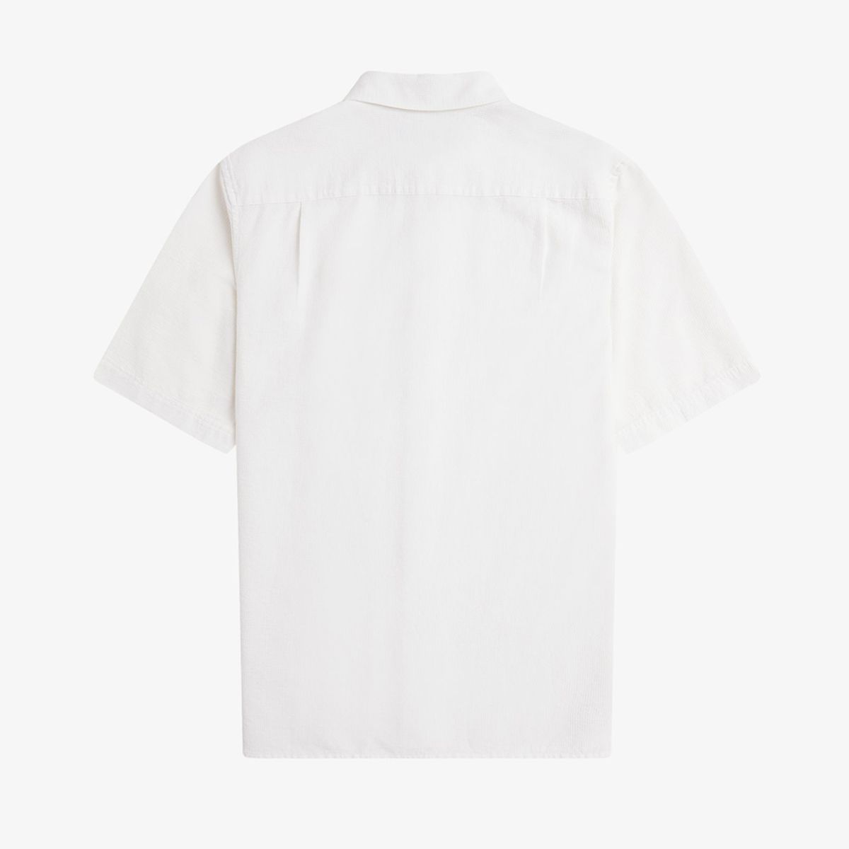 프레드페리(FRED PERRY) [Sharp] 텍스쳐드 시어서커 셔츠 - 스노우 화이트 AFPM2519902-129