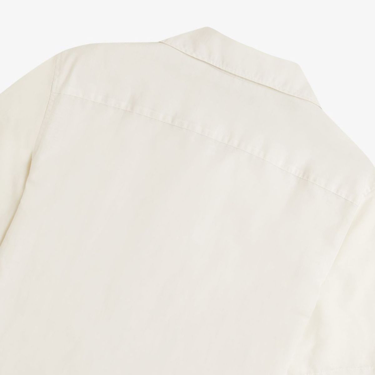 프레드페리(FRED PERRY) [Sharp] 린넨 블렌드 리비어 칼라 셔츠 - 라이트 에크루 AFPM2519894-760