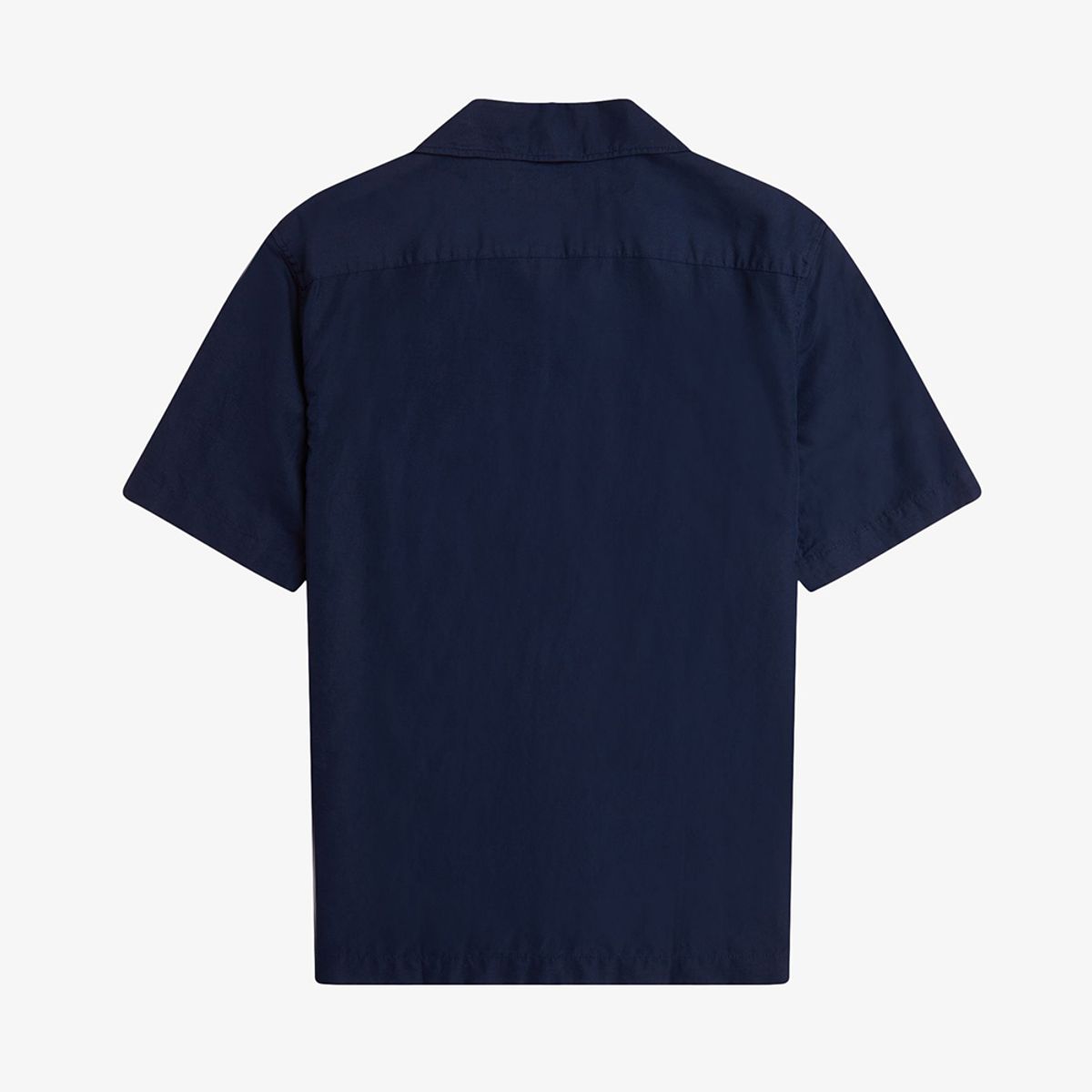 프레드페리(FRED PERRY) [Sharp] 린넨 블렌드 리비어 칼라 셔츠 - 테니스 블루 AFPM2519894-X86