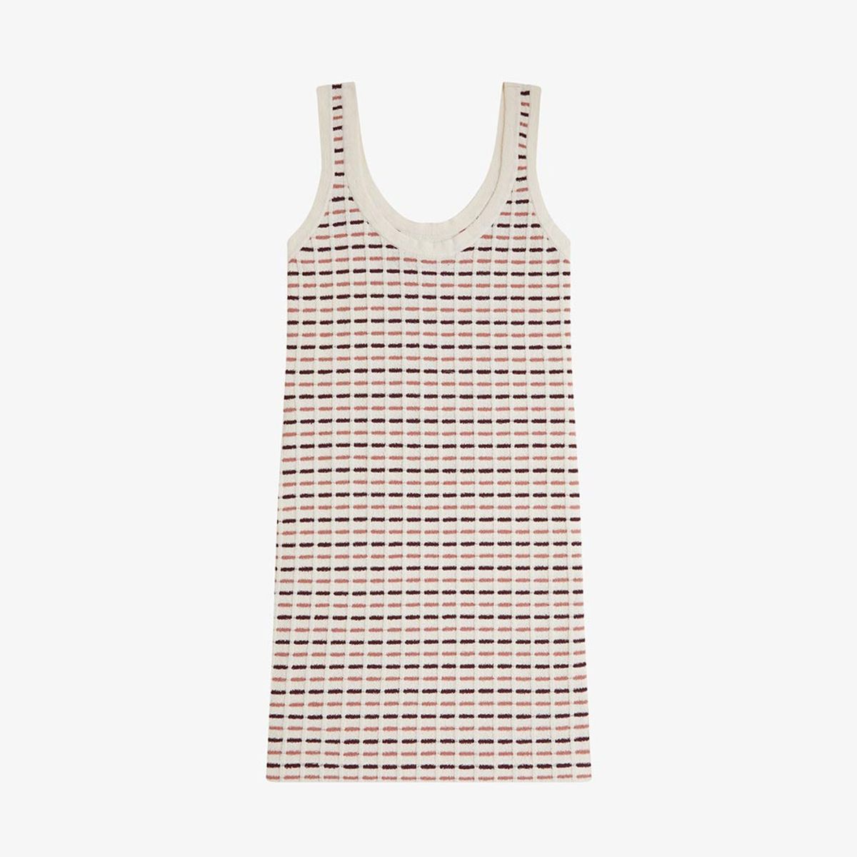 프레드페리(FRED PERRY) [Womens] 부클 니트 드레스 - 실키피치 AFPF2519186-R33