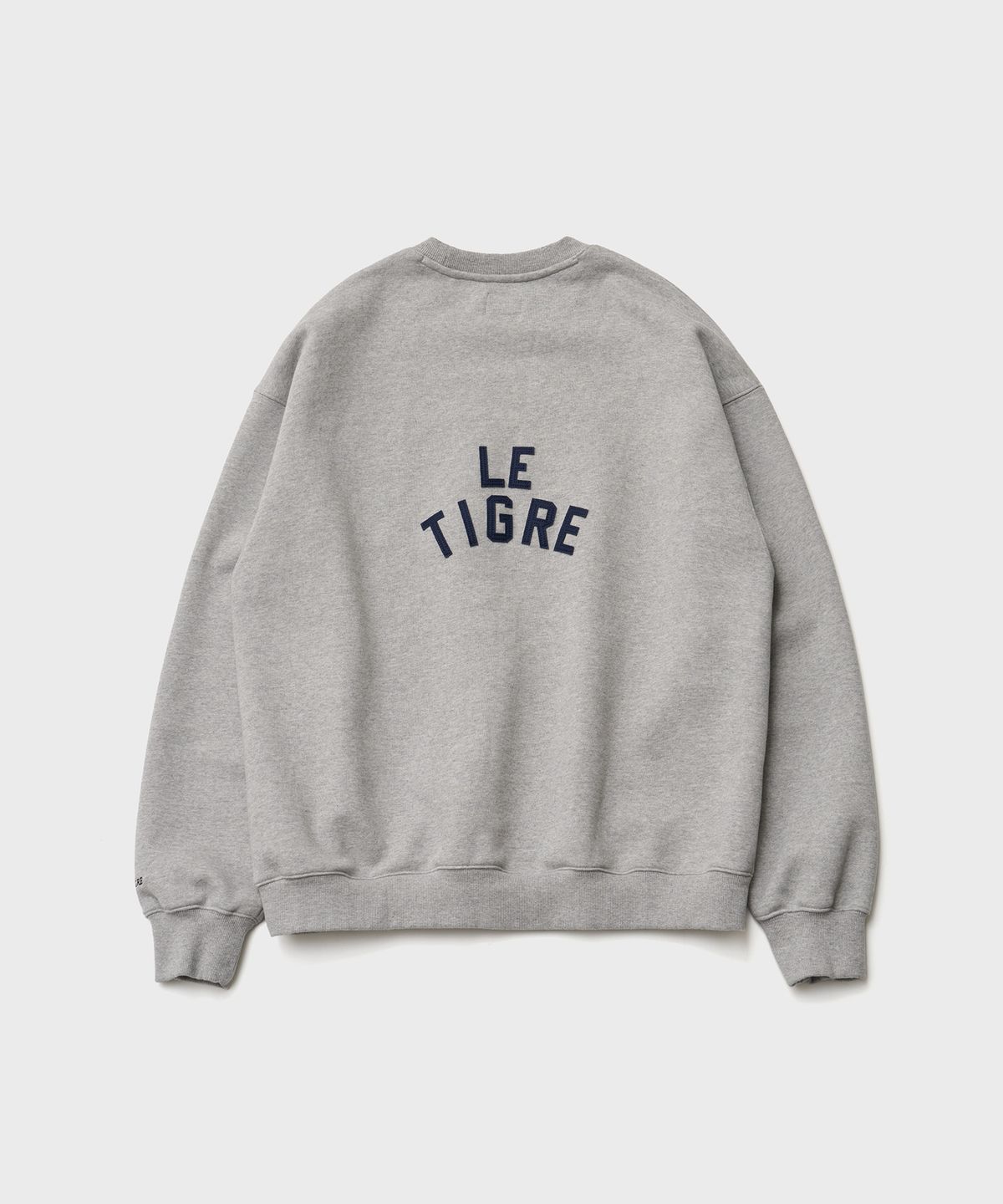 르티그레(LE TIGRE) Classic Applique sweatshirt (Heather Gray)