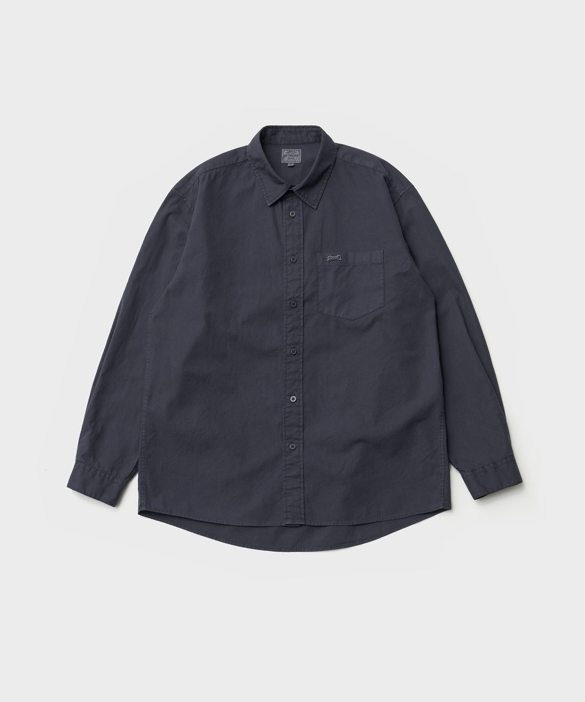 르티그레(LE TIGRE) Oxford Overdyed Shirt (Indigo)