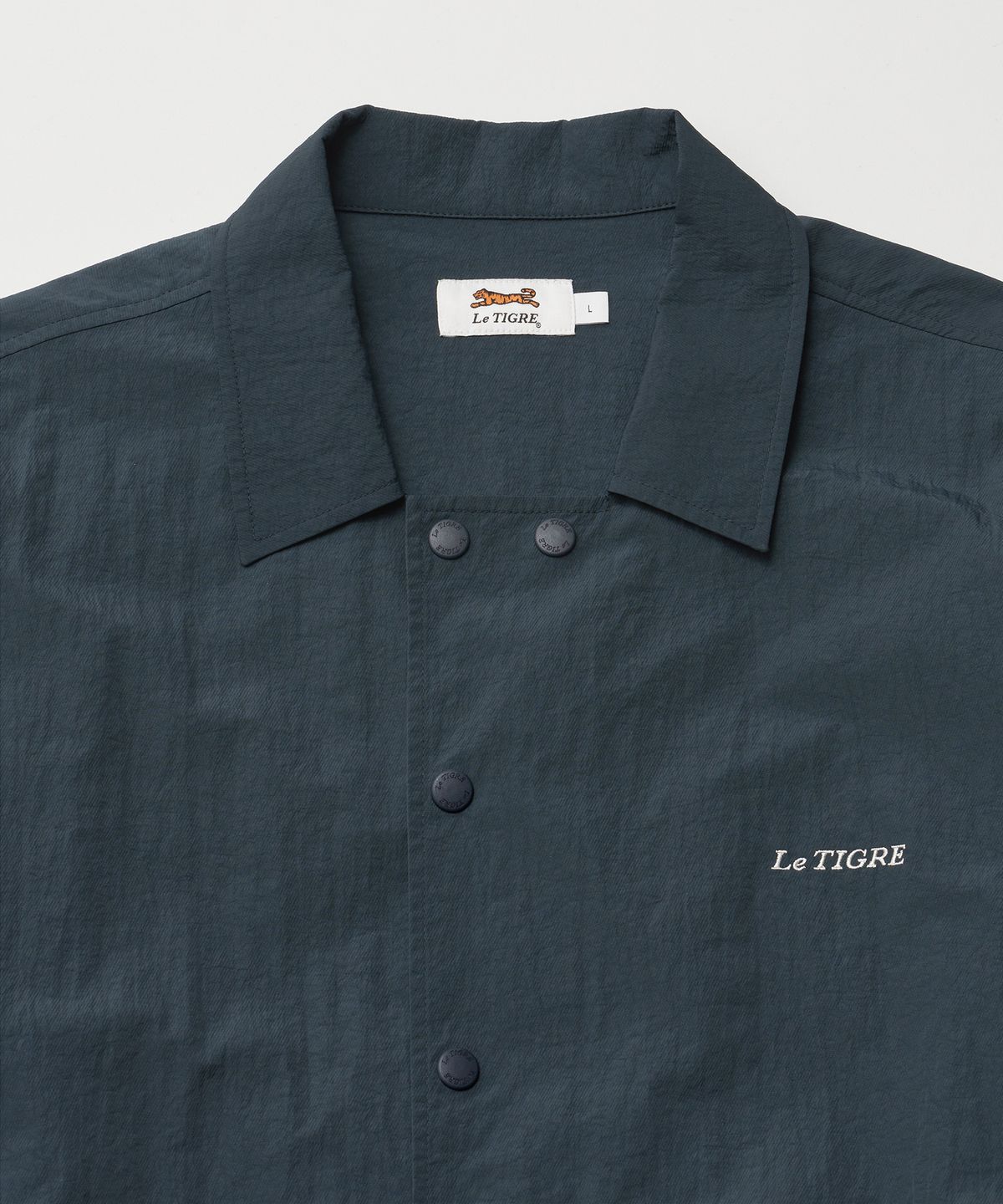 르티그레(LE TIGRE) Modern Coach jacket (Light Navy)