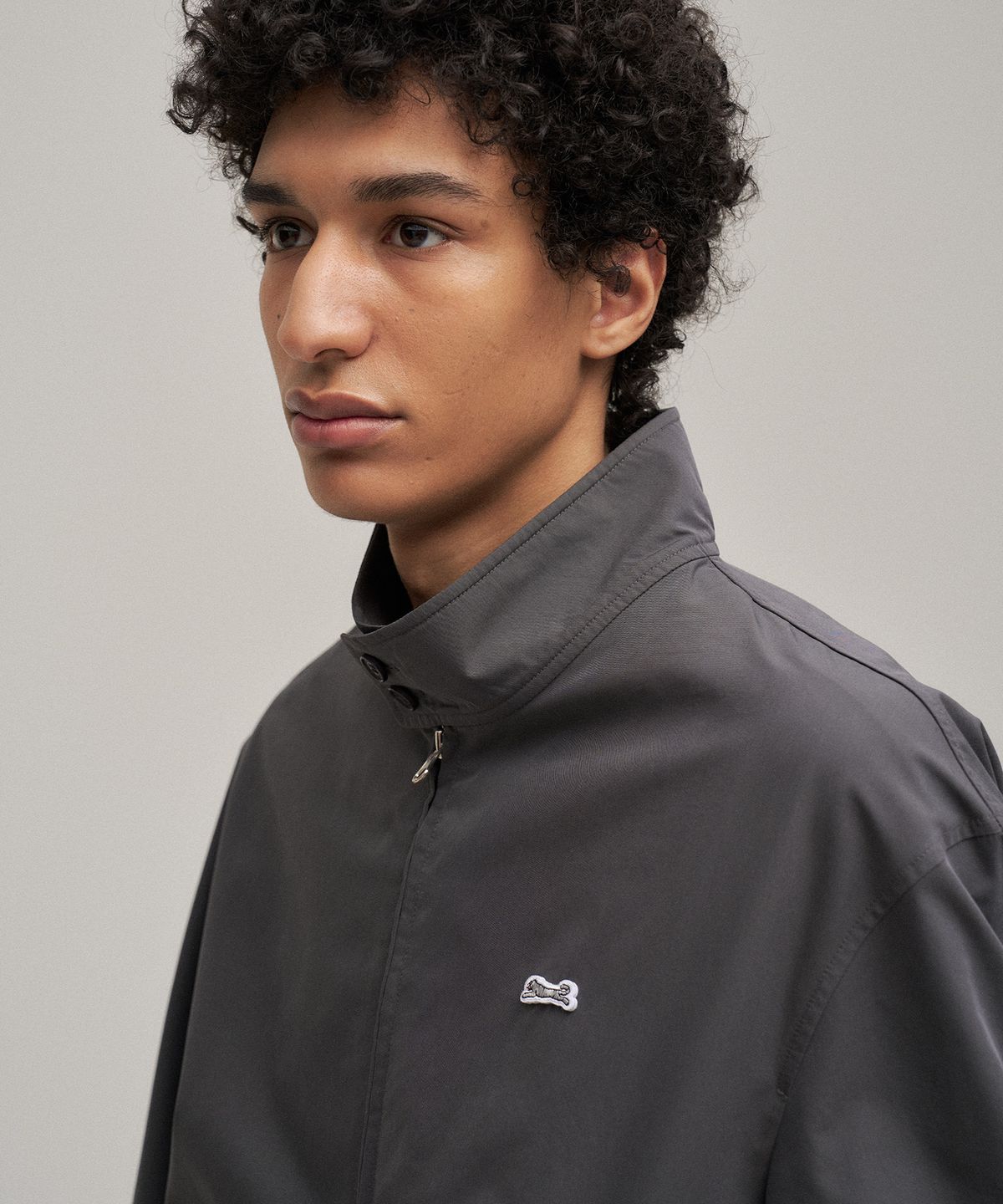르티그레(LE TIGRE) Classic Harrington jacket (Graphite)