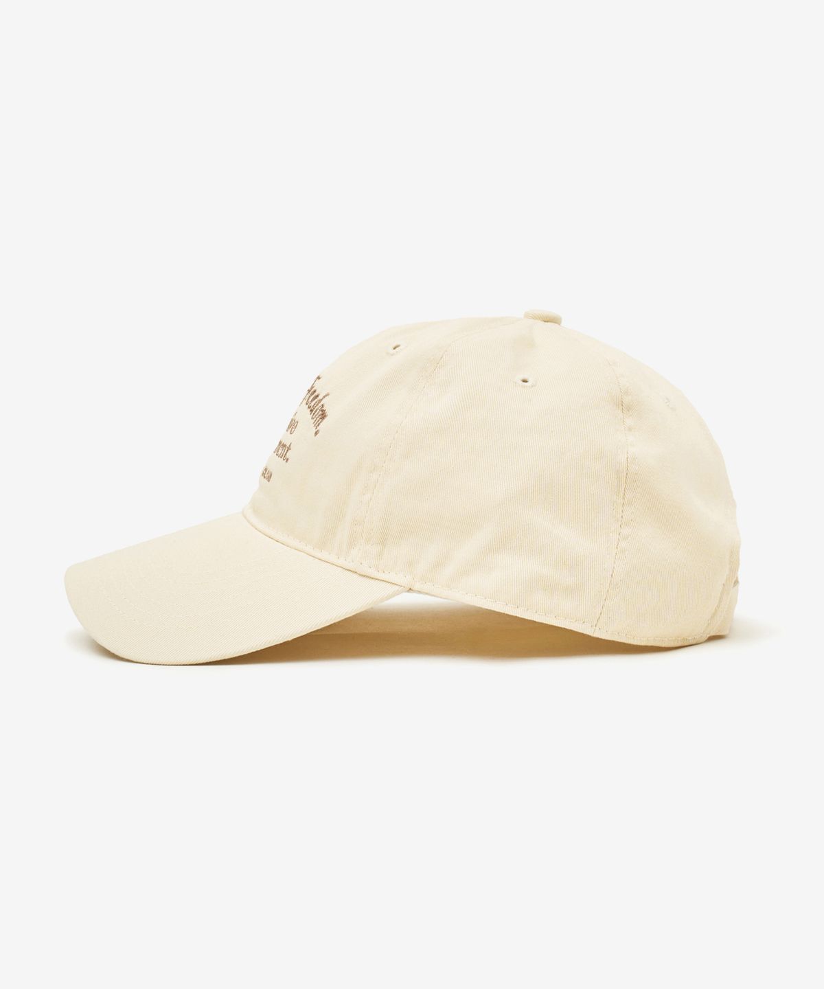 브이투(VTWO) creative 코튼 볼캡 (BEIGE)
