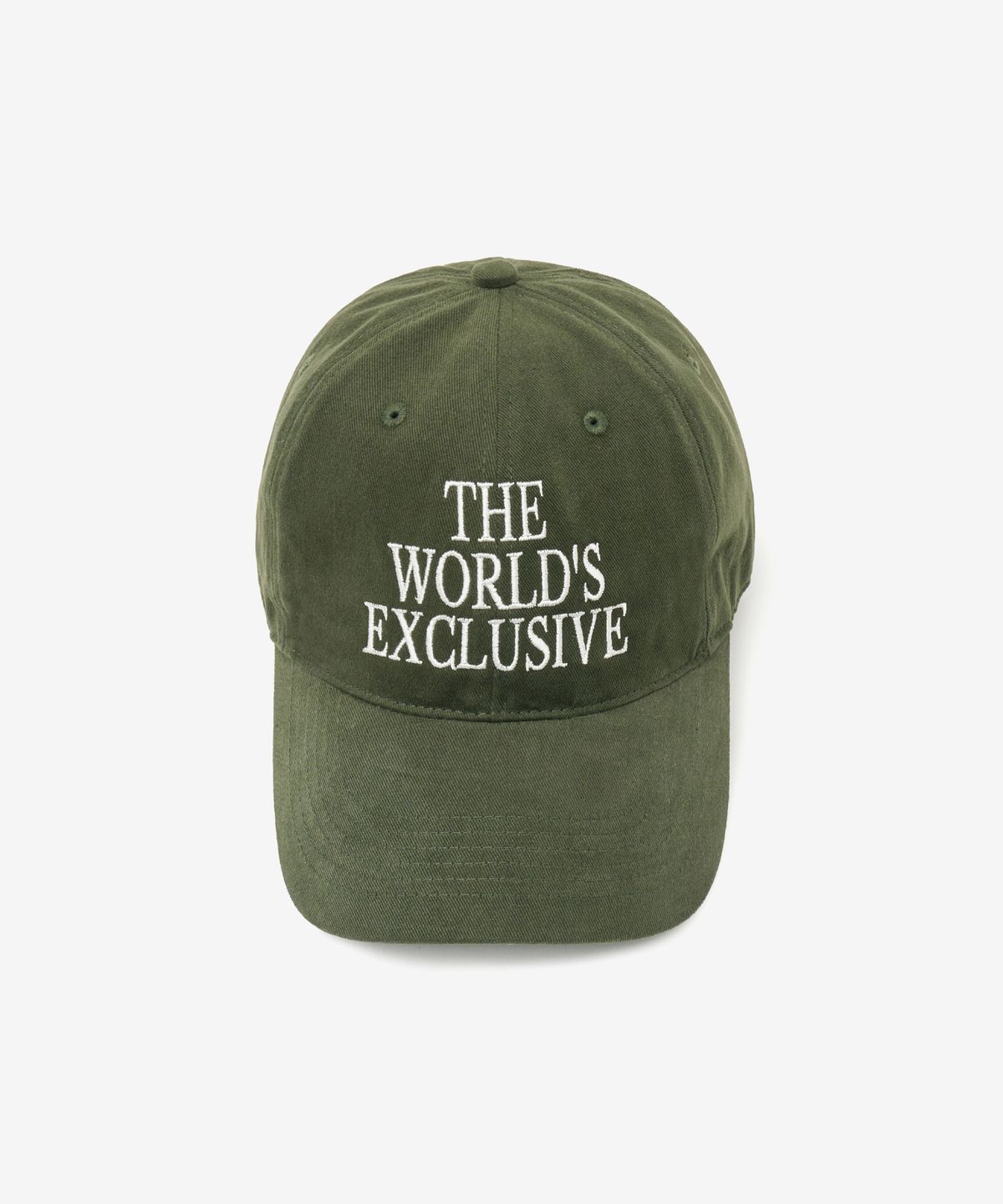 브이투(VTWO) 더 월드 코튼 볼캡 (GREEN)