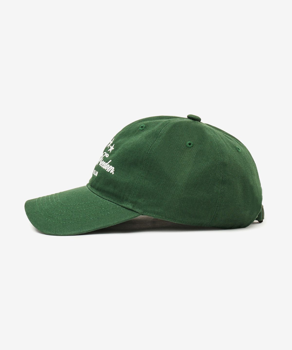 브이투(VTWO) 스타 베이직 워싱 코튼 볼캡 (GREEN)