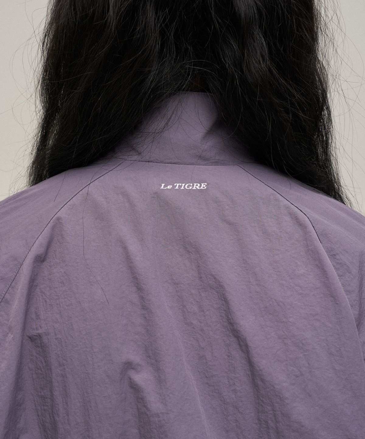 르티그레(LE TIGRE) Flow windbreaker Jacket (Lavendar)